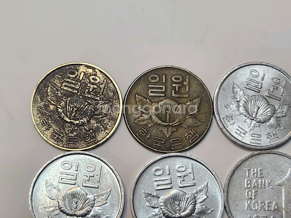 옛날동전, 1966년~1983년 (상태 완전 좋음)--3