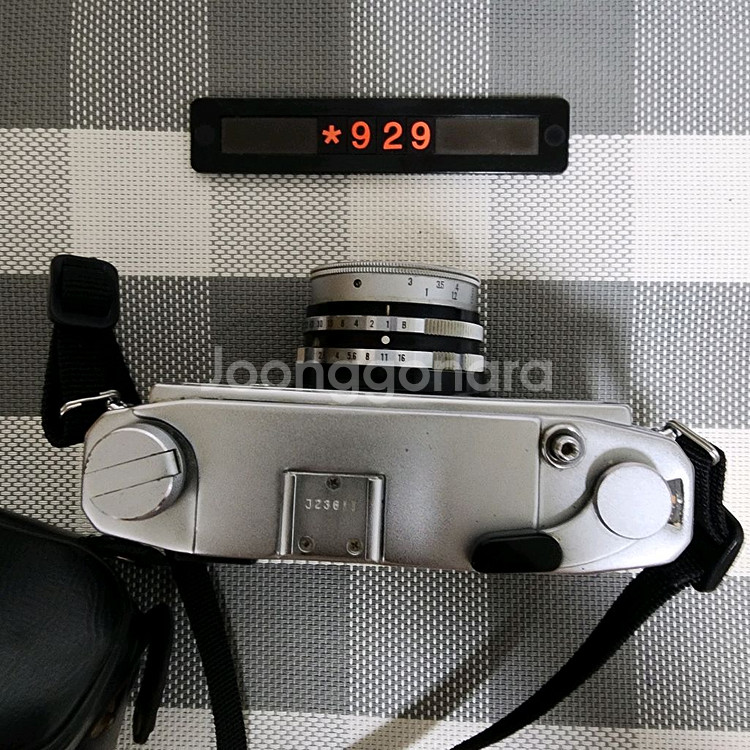 코비카 35 BC-1 필름카메라 실버바디 케이스포함--1