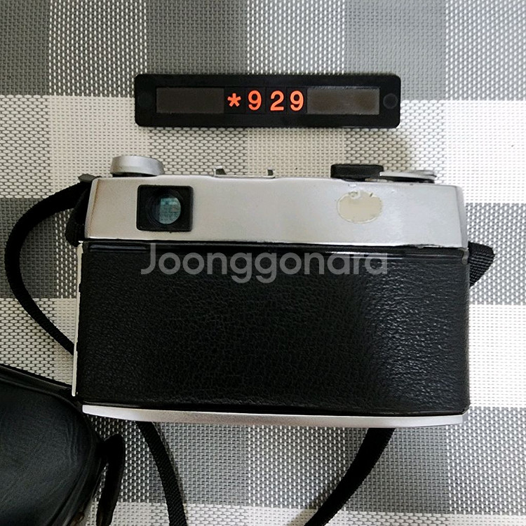 코비카 35 BC-1 필름카메라 실버바디 케이스포함--2