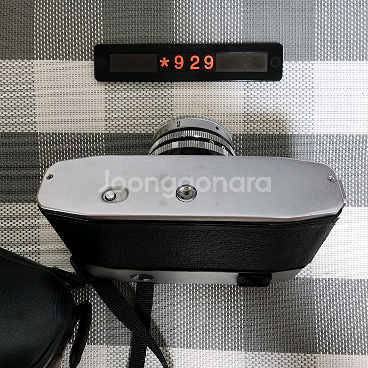 코비카 35 BC-1 필름카메라 실버바디 케이스포함--3