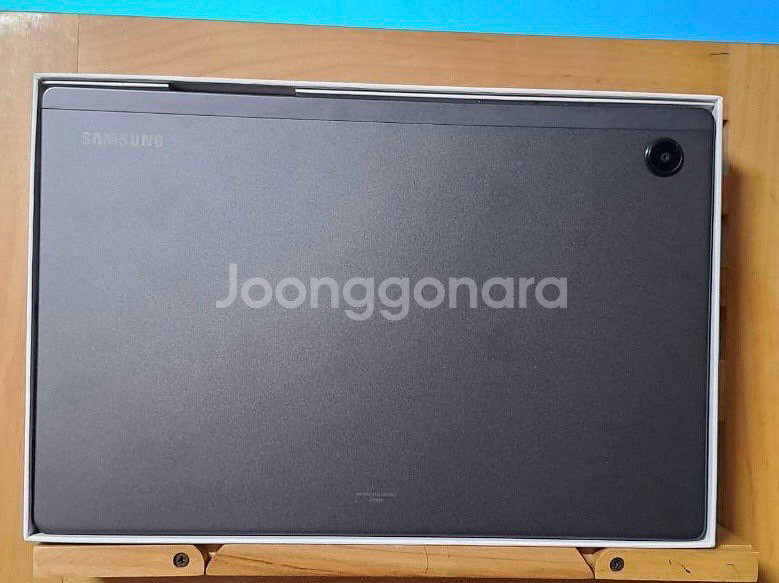 갤럭시탭 A8 그레이 64GB 셀룰러 풀박--3