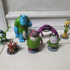 디즈니 정품 몬스터주식회사 피규어 세트 1번