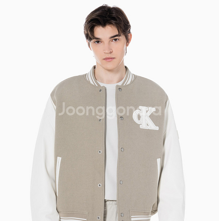 캘빈클라인 Calvin Klein 바시티 자켓--0