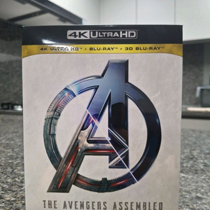 어벤져스 컬렉션 4k 블루레이 팝니다.