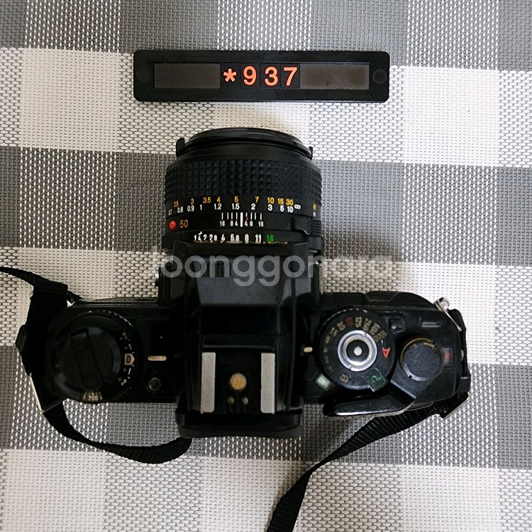 미놀타 X-700 필름카메라 1.4 단렌즈--2