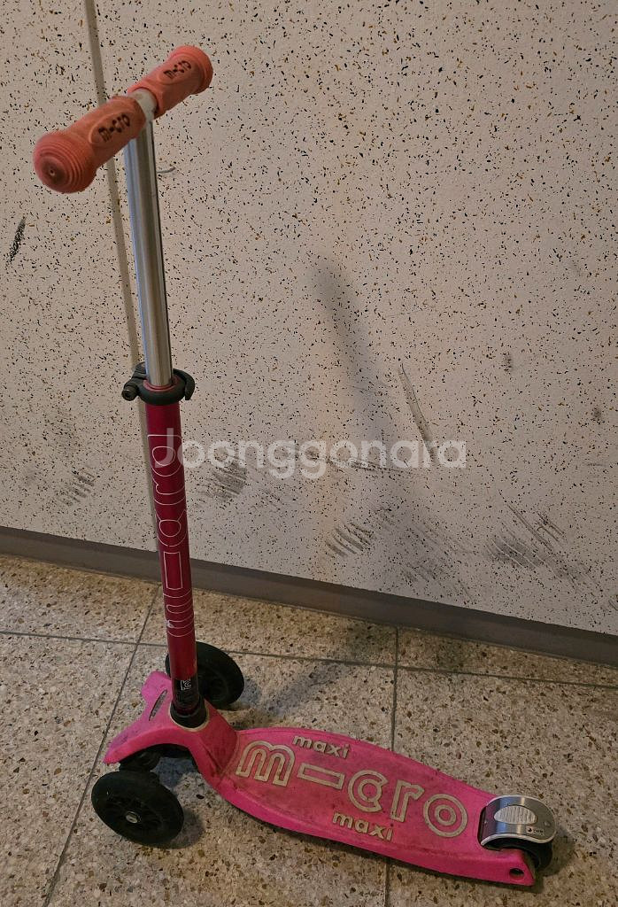 마이크로 킥보드) 맥시 T 디럭스, 핑크--2