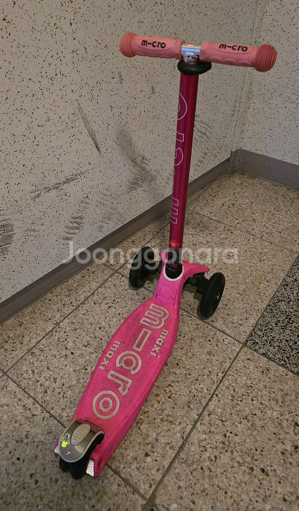 마이크로 킥보드) 맥시 T 디럭스, 핑크--3