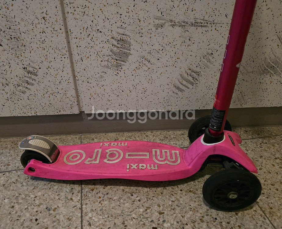 마이크로 킥보드) 맥시 T 디럭스, 핑크--4