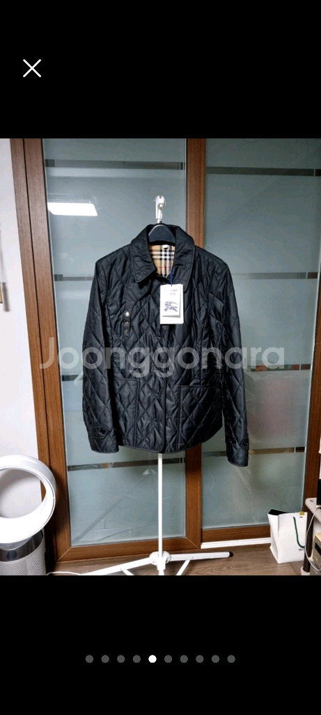 버버리 퀼팅재킷 XL77~77반--7