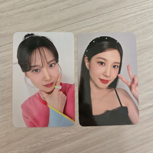 박은빈 포토카드 2장 일괄