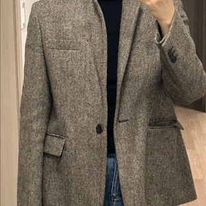 더캐시미어 헤링본쟈켓팝니다