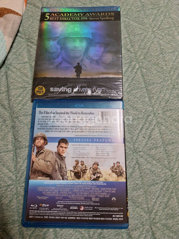 (가격내림)라이언 일병 구하기 블루레이 스페셜 에디션--2