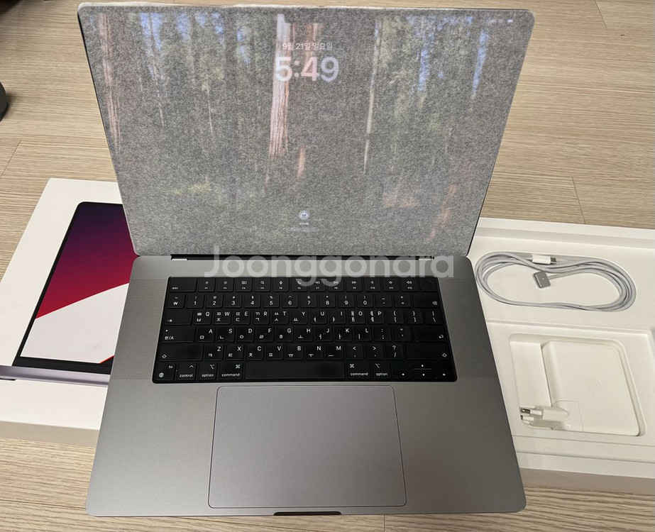 맥북 프로 16인치 M1 Max (2TB)--4