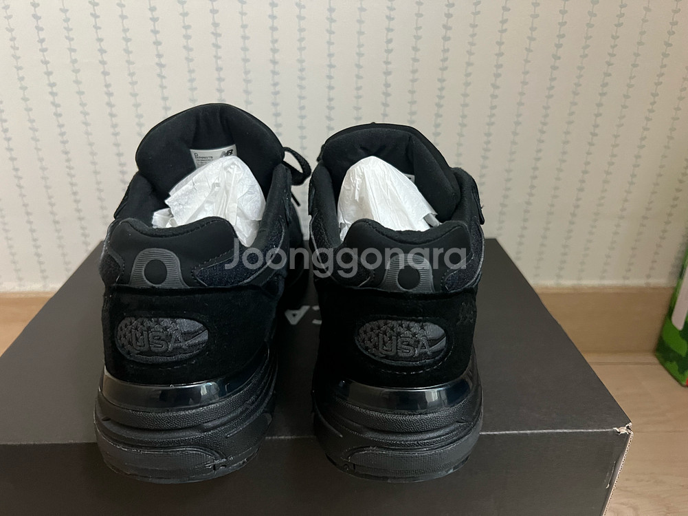 뉴발란스 993 메이드 인 USA 트리플 블랙 - D--4