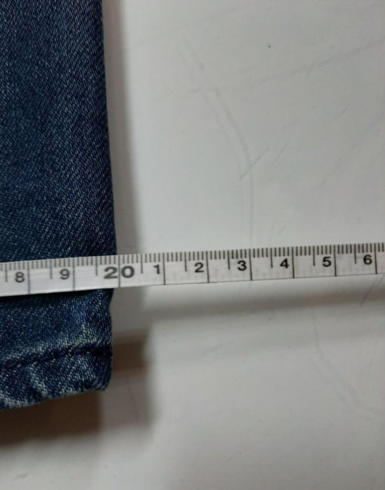31)휴고보스 가죽패치 워싱 데님 생지 일자 명품청바지 이미지