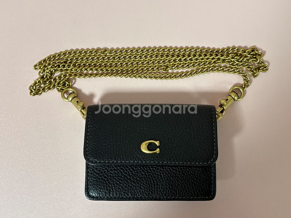 코치(정품) 크로스 카드지갑--1