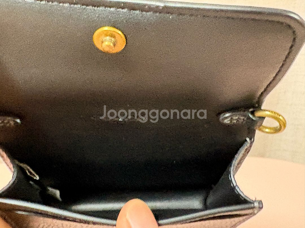 코치(정품) 크로스 카드지갑--2