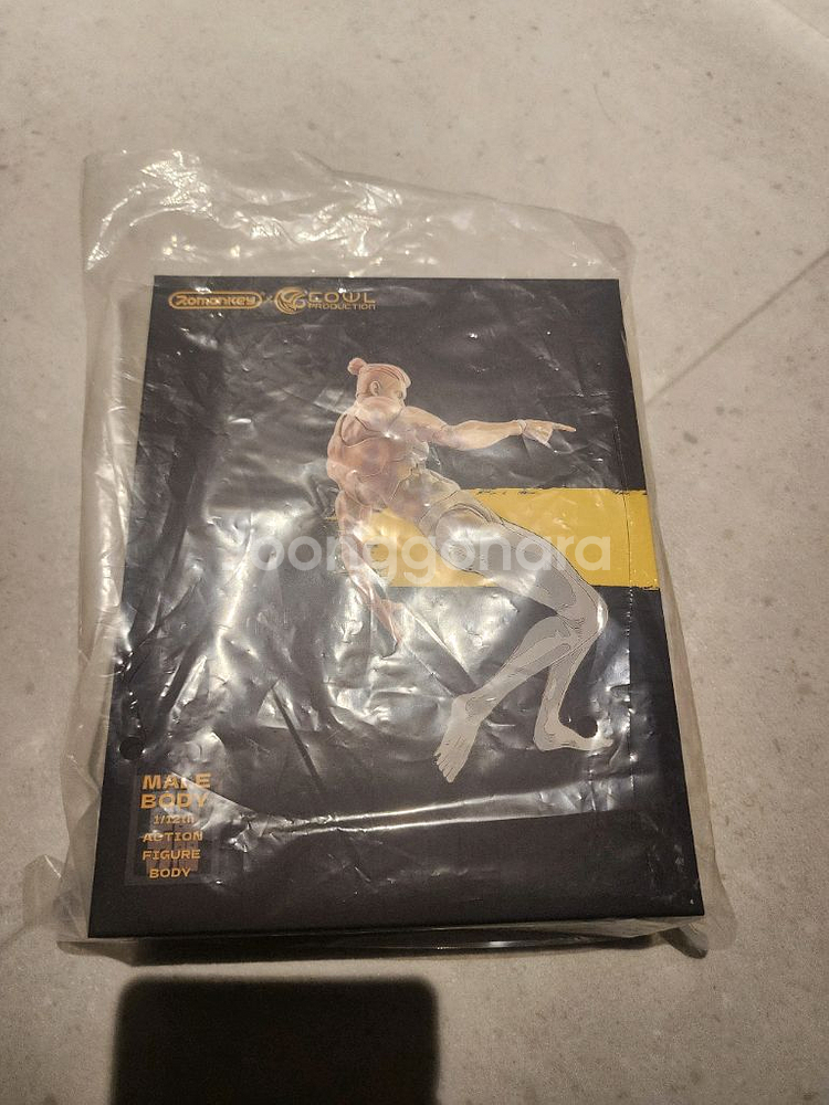 로만키 남성 소체 피규어 블랙 스킨 팔아요.--3