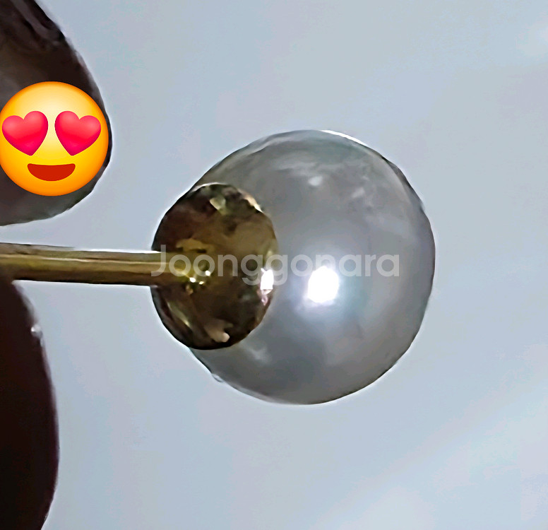 메이비투아 14k 클래식 천연 담수 진주 귀걸이 5mm--8