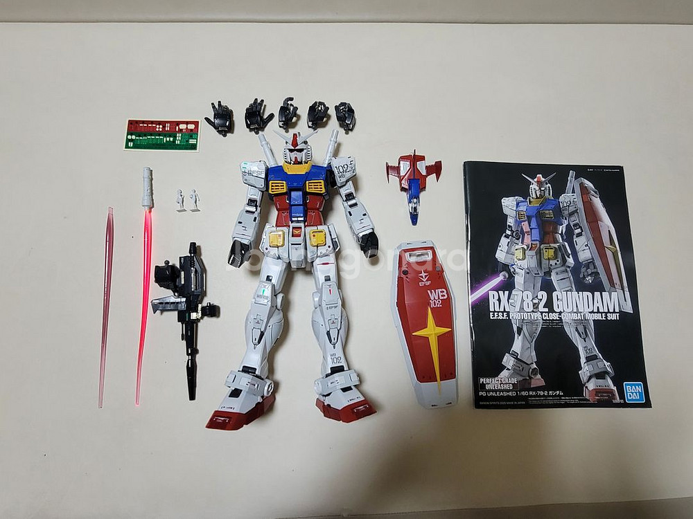 PG 1/60 언리쉬드 RX-78-2 퍼스트건담 건프--0
