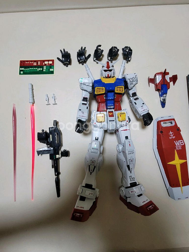 PG 1/60 언리쉬드 RX-78-2 퍼스트건담 건프--1