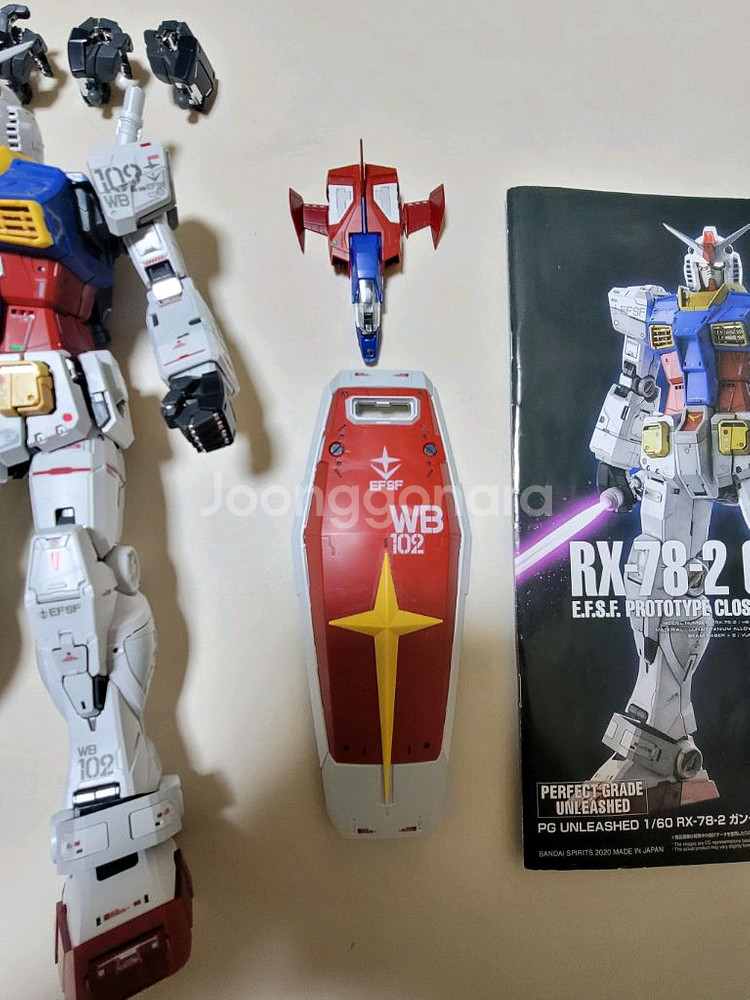 PG 1/60 언리쉬드 RX-78-2 퍼스트건담 건프--3