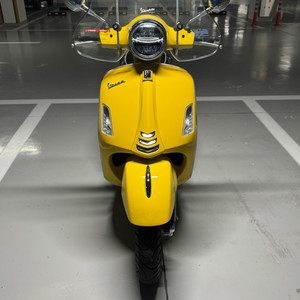 베스파 gts125 옐로우 깔끔한차량 판매합니다!