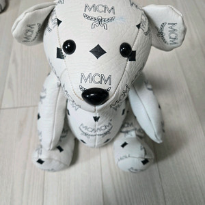 MCM 인형 흰색 곰 인형