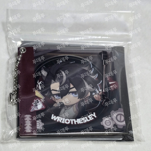 원신 삼성 콜라보 라이오슬리 LP판 슬라이드 아크릴키링