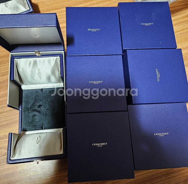 정품 ] CHAUMET 쇼메 팔찌 박스 , 쇼메 목걸이--0