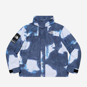 [L] 슈프림 x 노스페이스 21fw 블리치드데님 자켓
