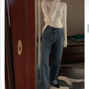 포스터 poster 포켓 데님 s 중청
