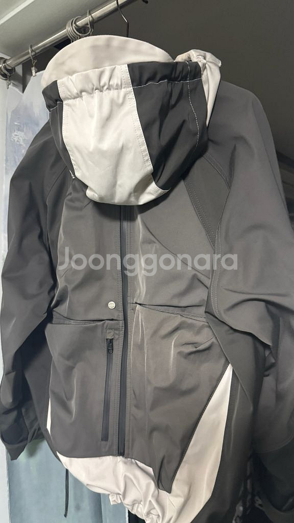 [1] 언더마이카 카메 멀티 지퍼 터틀 쉘 파카--2