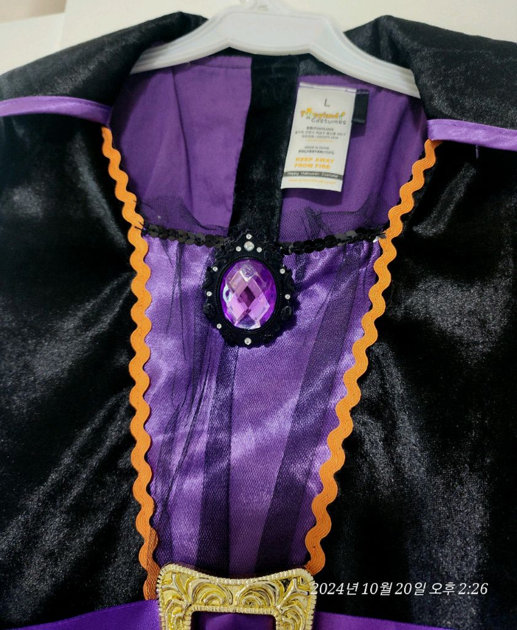 할로윈 마녀 코스튬 풀세트 이미지