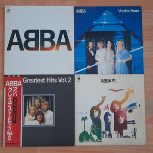 LP - ABBA 아바 일본반 4장 (5LP)