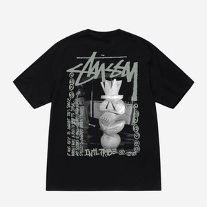 스투시 Stussy Landin T-Shirt Blac