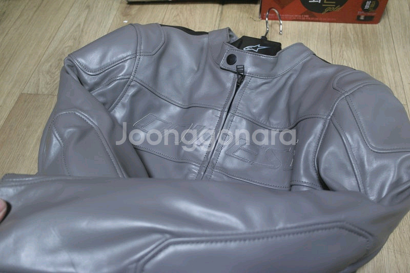 [신형] 다이네즈 바르도 가죽 자켓 48호 -그레이---4
