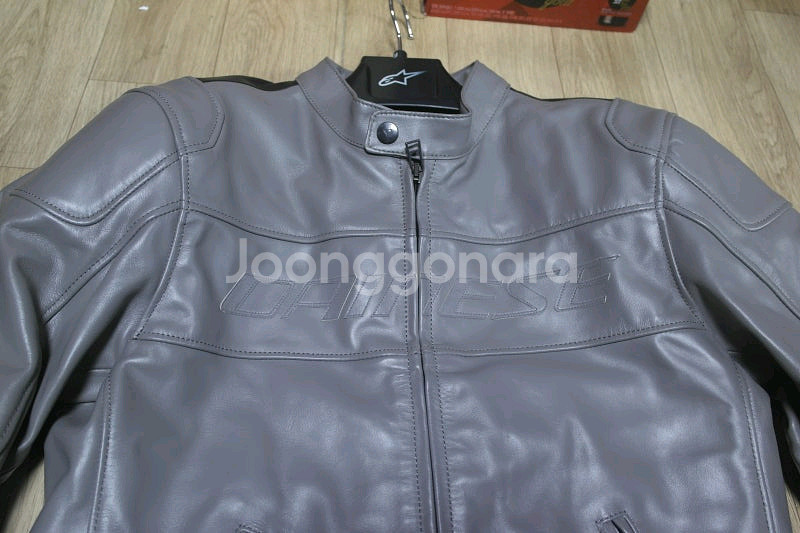 [신형] 다이네즈 바르도 가죽 자켓 48호 -그레이---1