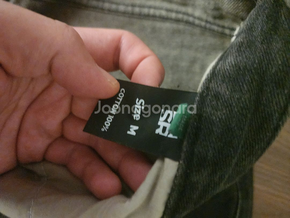 dnsr 디앤써 디엔에스알 그라데이션 와이드 데님 브라--4