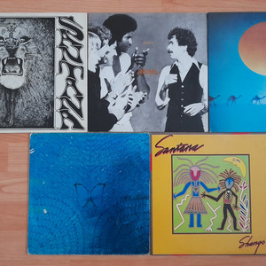 LP - SANTANA 산타나 수입음반 5장