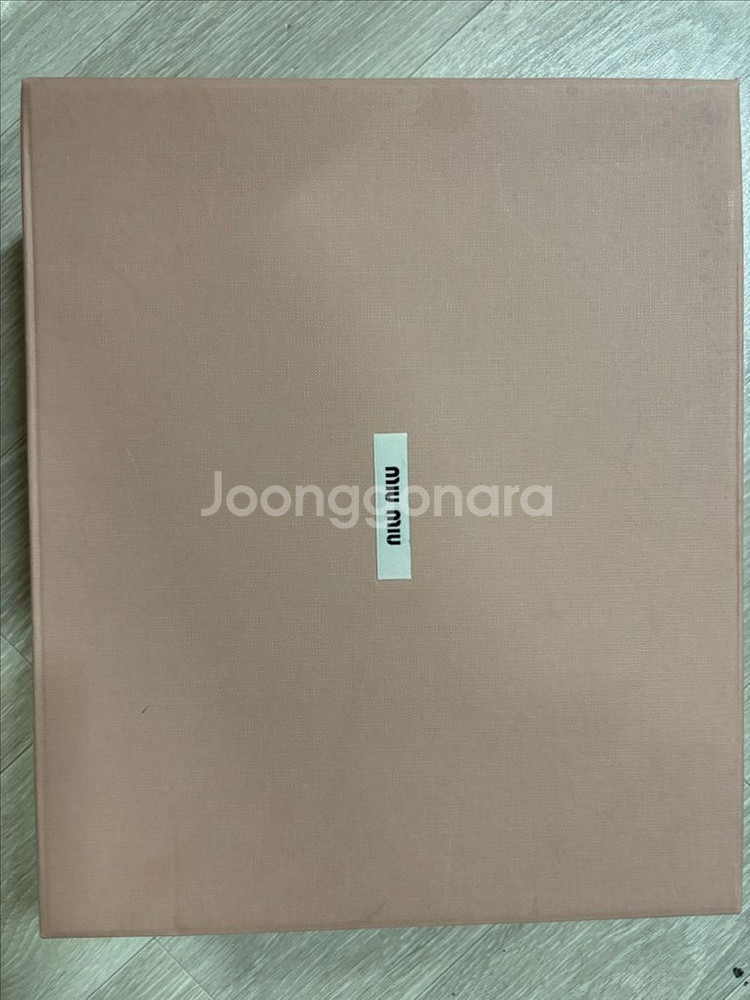 미우미우 신발상자 박스 정품 2개--0