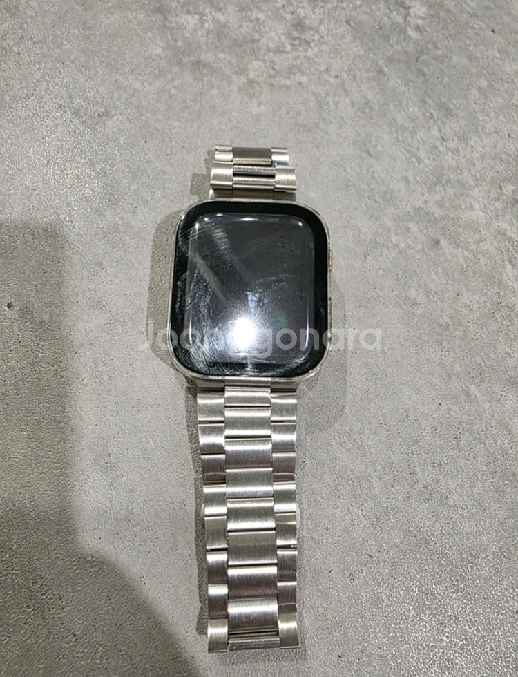애플워치6 스테인리스 44mm 골드색상 GPS+셀룰러--0