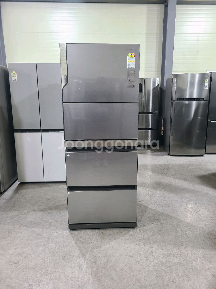 무료배송설치, 삼성 320리터급 김치냉장고 스탠드형--0