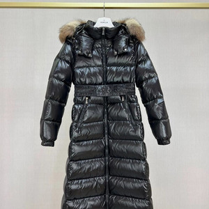 Moncler 여성 후드 롱 패딩 점퍼