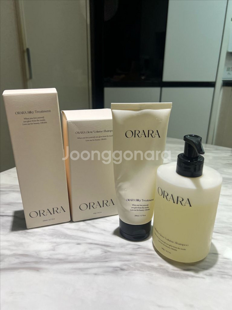 오라라 샴푸 트리트먼트 2개세트--0