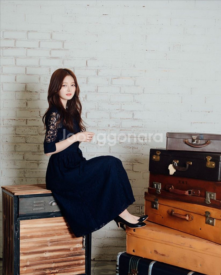 생활한복 꼬레아노 레이스 철릭원피스 S사이즈 새제품--3