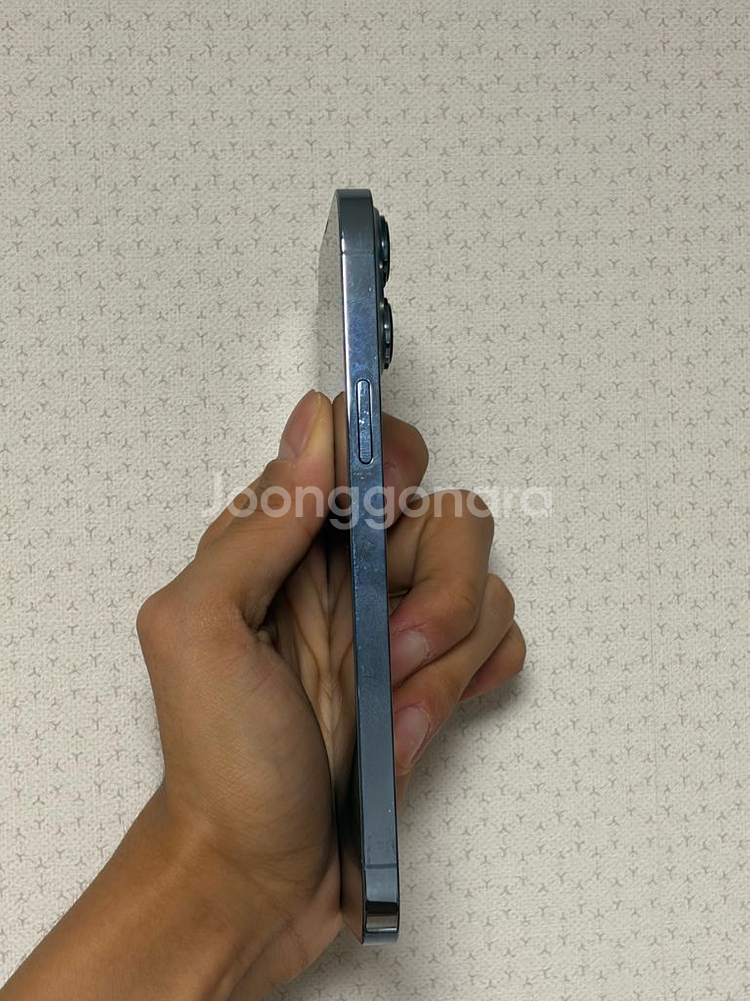 아이폰13 프로맥스 128gb 시에라 블루 풀박스--3
