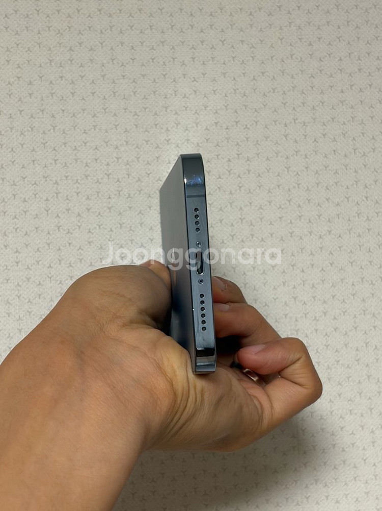 아이폰13 프로맥스 128gb 시에라 블루 풀박스--5