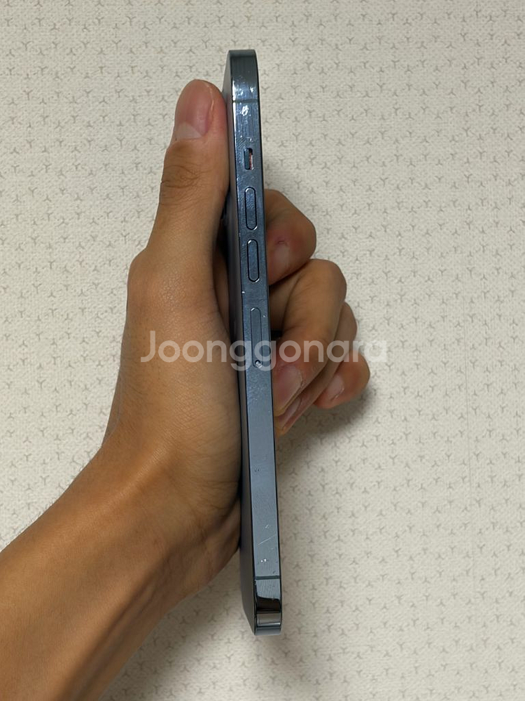 아이폰13 프로맥스 128gb 시에라 블루 풀박스--4