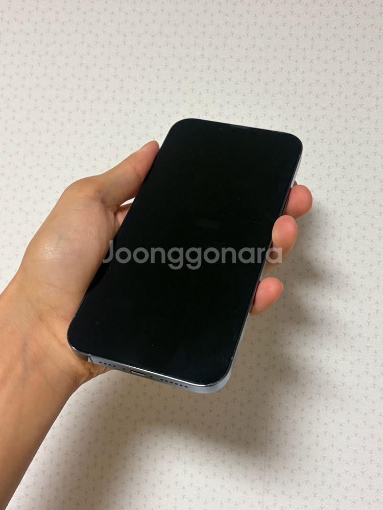 아이폰13 프로맥스 128gb 시에라 블루 풀박스--2